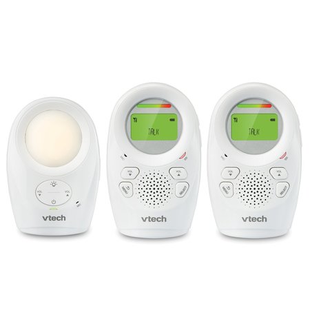 VTECH DM1211 Digital Audio Baby Monitor with Enhanced Range (2 Parent Units) DM1211-2